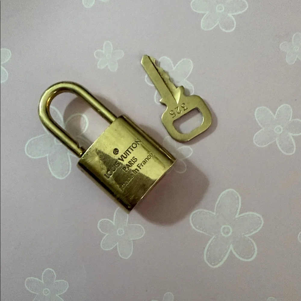 Louis vuitton brass lock set #325